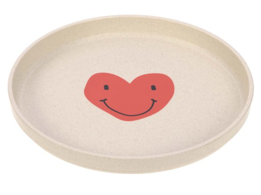 [26950601] Lässig Assiette Happy Rascals Heart Lavender 