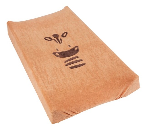 [16688201] Dreambee Housse pour matelas à langer Flo terracotta