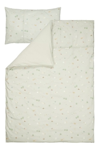 [26764401] Little Dutch Dekbedovertrek voor bed Little Farm Olive Green