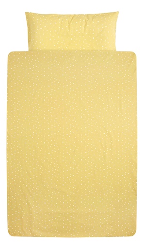 [12319001] Dreambee Housse de couette pour lit Essentials ocre