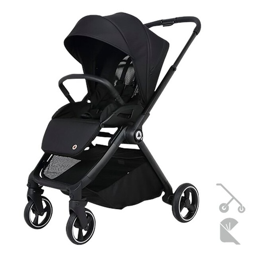 [22622201] Topmark 2-in-1 Kinderwagen Diaz Black