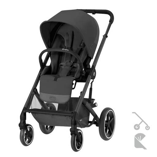 [22825001] Cybex 2-in-1 Kinderwagen Balios S Lux Moon Black