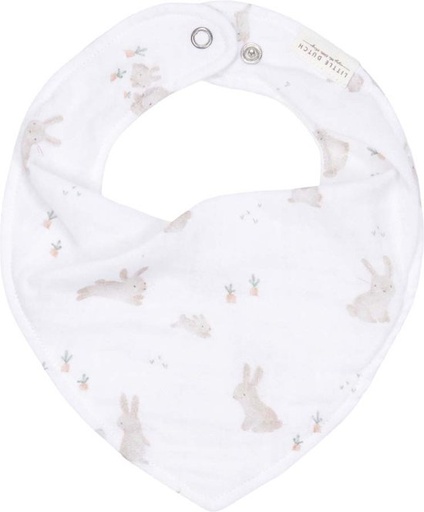 [27450501] Little Dutch Bavoir bandana Baby Bunny 