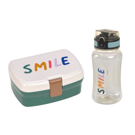 [26951801] Lässig Lunchset Little Gang Smile Milky