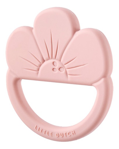 [27273001] Little Dutch Bijtspeeltje Bloem Silicone