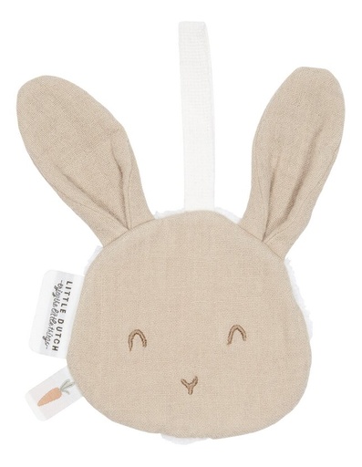 [27123901] Little Dutch Chiffon pour sucette Baby Bunny beige