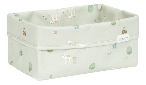 [27125801] Little Dutch Panier de rangement Little Farm Olive Green