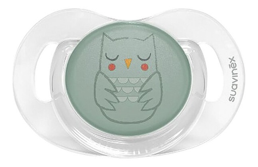 [23304801] Suavinex Sucette 0 - 6 mois Bonhomia Owl Green