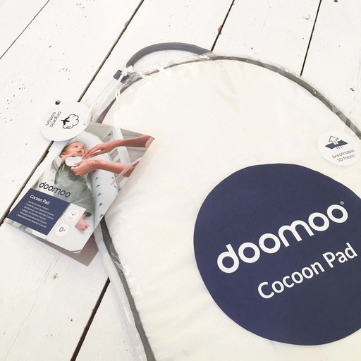 [9359901] doomoo Matrasbeschermer voor babynestje Cocoon Pad White