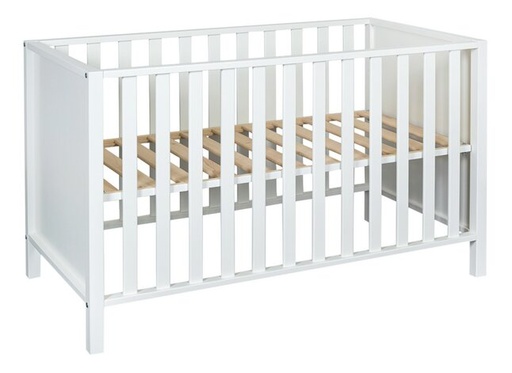 [9383301] Quax Babybed Lima wit L 120 x B 60 cm