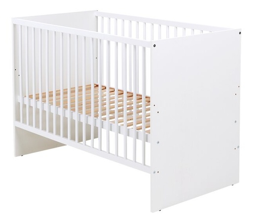 [22615701] Amal II Babybed Paula wit
 L 120 x B 60 cm