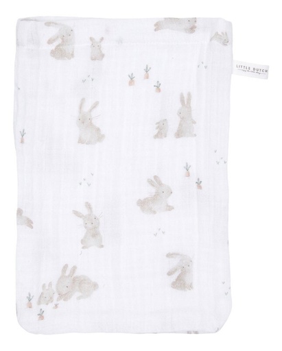 [27125201] Little Dutch Gant de toilette tetra Baby Bunny