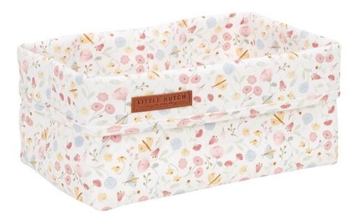 [14522401] Little Dutch Panier de rangement Flowers & Butterflies