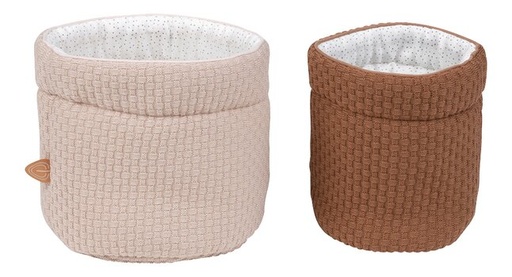 [14666501] Nattou Panier de rangement Susie & Bonnie - 2 pièces