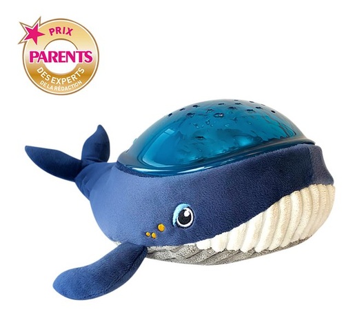 [9442401] Pabobo Nachtlampje/projector Walvis Aqua Dream