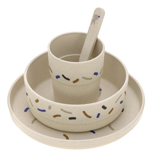 [22751101] Lässig Set repas 4 pièces Little Mateys Royal Blue