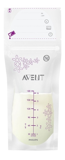 [14014401] Philips AVENT Bewaarzakjes 180 ml - 25 stuks