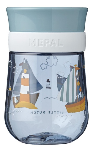 [16554801] Little Dutch Oefenbeker Mepal Mio 360° Sailors Bay 300 ml blauw