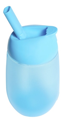 [22721501] Munchkin Oefenbeker met rietje Simple Clean Cup 296 ml blauw