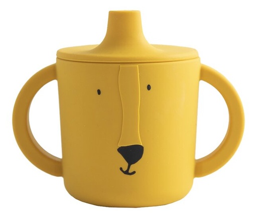 [23883001] Trixie Drinkbeker Animals Mr. Lion Yellow