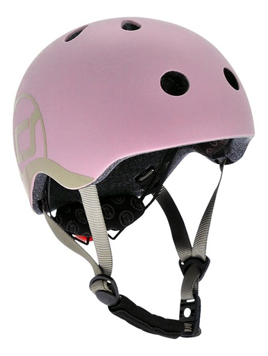 [7856001] Scoot and Ride Casque vélo pour enfant Rose XXS-S