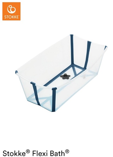 [14398301] Stokke® Badje Flexi Bath® Transparent Blue