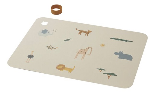 [27478501] Liewood Placemat Jude Safari Sandy