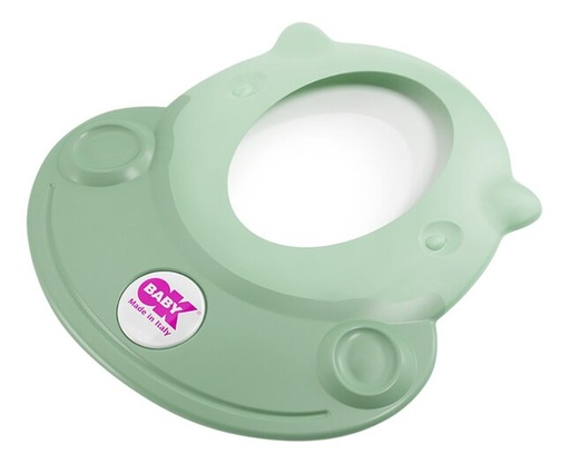 [27288001] OK Baby Visière à shampoing Hippo Gray/Green