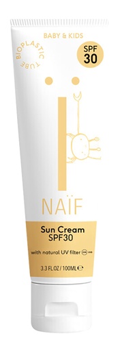 [15772201] Naïf Crème solaire SPF30 Baby & Kids 100 ml