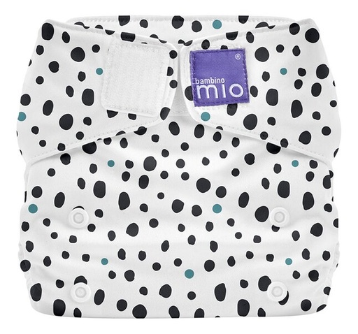 [16854101] Bambino Mio Wasbare luier Dalmatian Dots wit/zwart