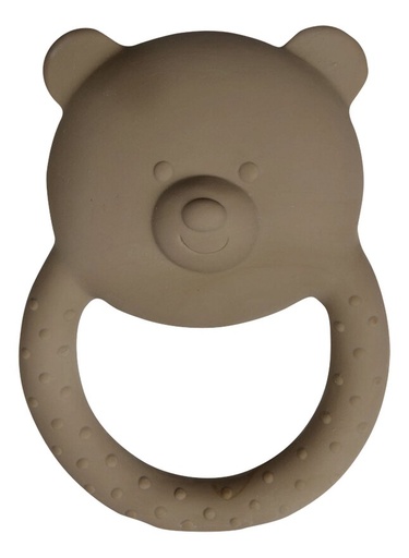 [16954501] Jollein Anneau de dentition en caoutchouc Teddy Bear Biscuit