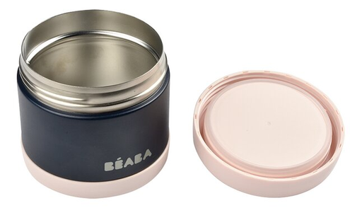 [21678201] Béaba Food jar 500ml Light Rose/Night Blue