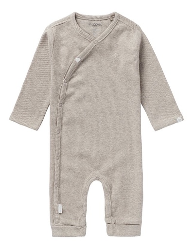 Noppies Pyjama Rib Nevis Taupe Grey