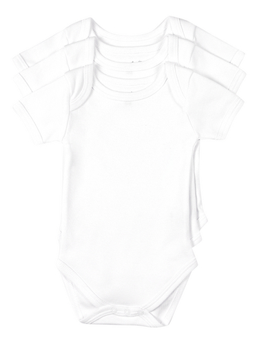 Dreambee Body met korte mouwen Essentials off white - 3 stuks