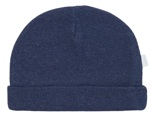 [12702801] Noppies Bonnet Rib Nevel Navy Melange de 0 mois à