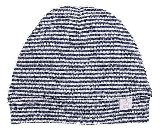 [26894301] B*E*S*S Bonnet Pinstripe Blue de 1 mois à 6 mois