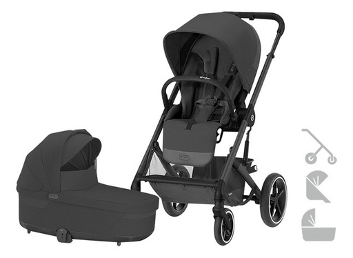 [22825201] Cybex 3-in-1 Kinderwagen Balios S Lux Moon Black