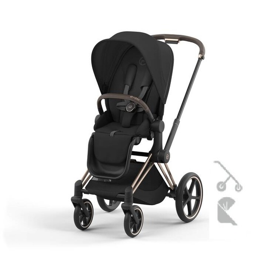 [26298701] Cybex 2-in-1 Kinderwagen Priam Sepia Black/Rosegold