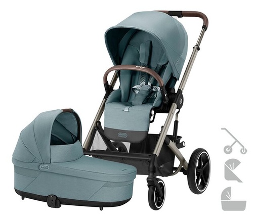 [27114301] Cybex 3-in-1 Kinderwagen Balios S Lux Sky Blue